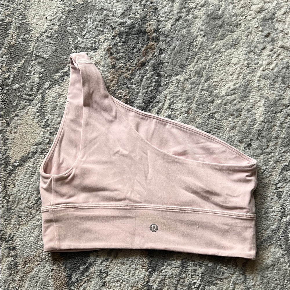 lululemon athletica Pink One-Shoulder Sports Bra